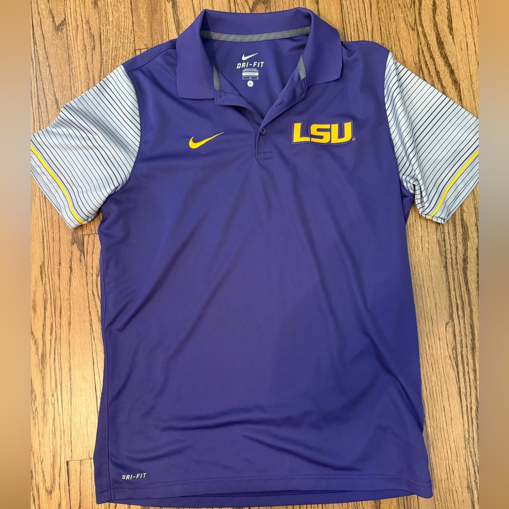 Nike LSU polo Large